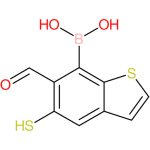 6-formyl-5-mercaptobenzothiophene-7-boronic acid