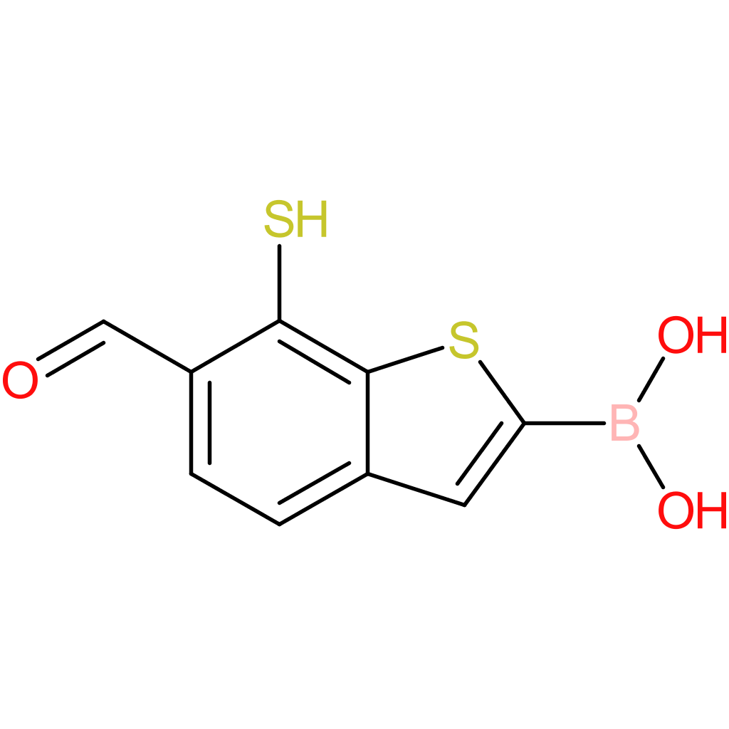 6-formyl-7-mercaptobenzothiophene-2-boronic acid