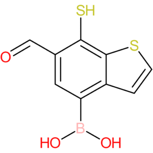 6-formyl-7-mercaptobenzothiophene-4-boronic acid