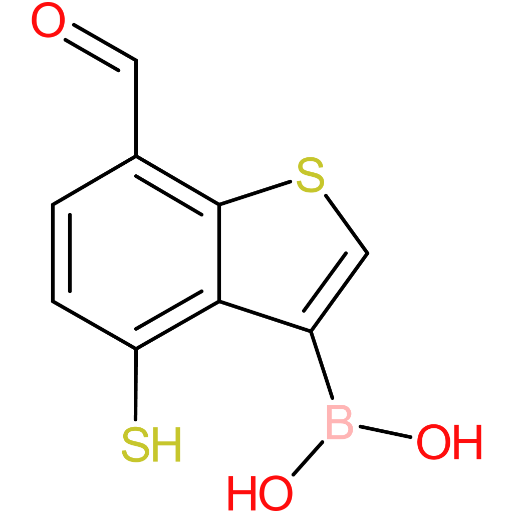 7-formyl-4-mercaptobenzothiophene-3-boronic acid