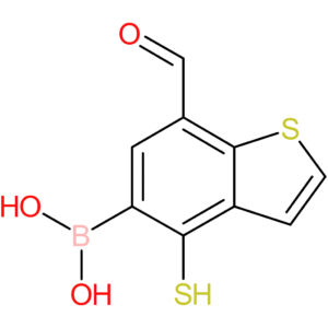 7-formyl-4-mercaptobenzothiophene-5-boronic acid