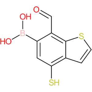 7-formyl-4-mercaptobenzothiophene-6-boronic acid