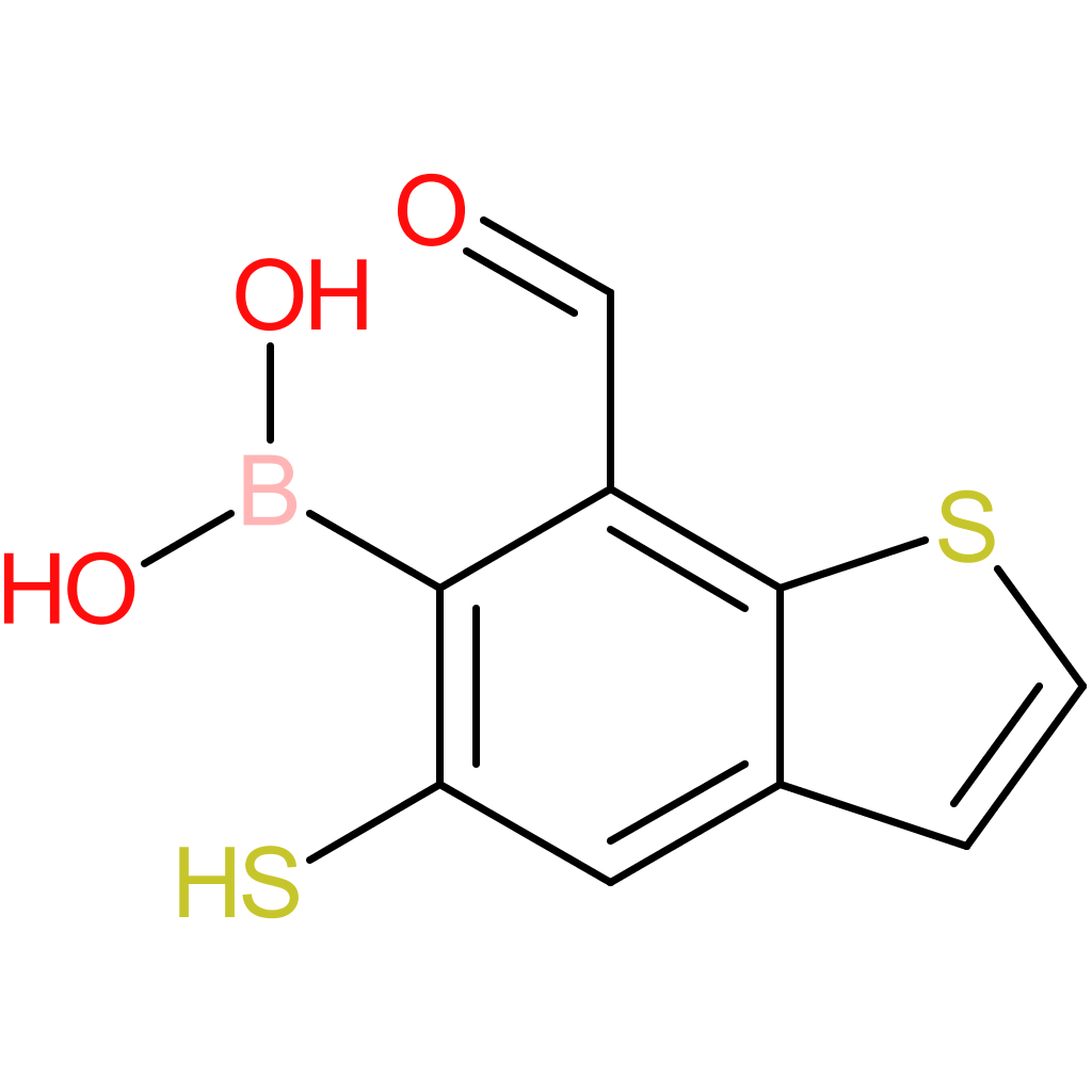 7-formyl-5-mercaptobenzothiophene-6-boronic acid