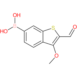 2-formyl-3-methoxybenzothiophene-6-boronic acid