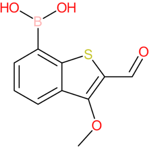 2-formyl-3-methoxybenzothiophene-7-boronic acid