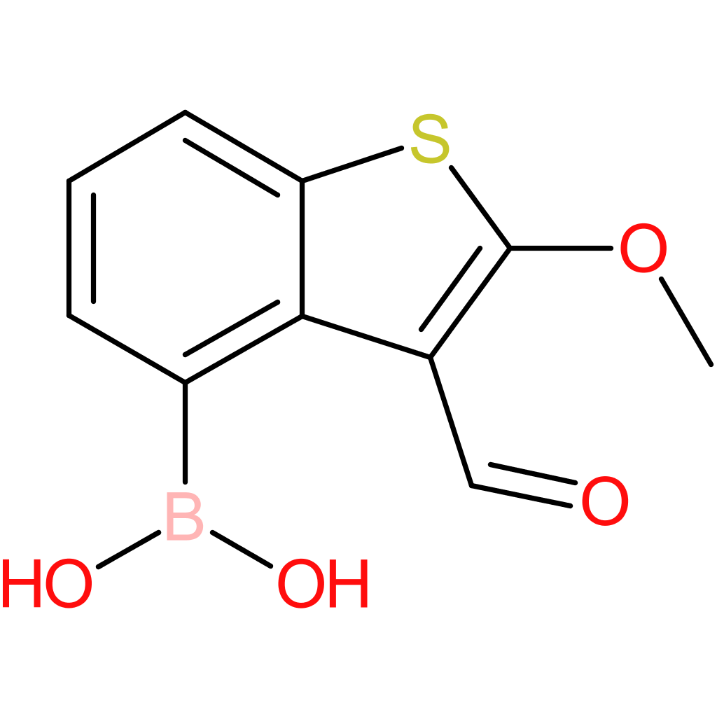 3-formyl-2-methoxybenzothiophene-4-boronic acid