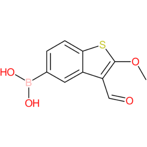 3-formyl-2-methoxybenzothiophene-5-boronic acid