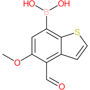 4-formyl-5-methoxybenzothiophene-7-boronic acid