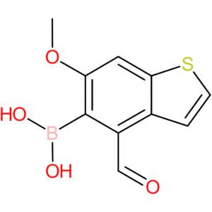 4-formyl-6-methoxybenzothiophene-5-boronic acid