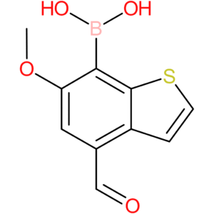 4-formyl-6-methoxybenzothiophene-7-boronic acid