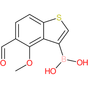 5-formyl-4-methoxybenzothiophene-3-boronic acid