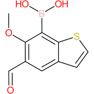 5-formyl-6-methoxybenzothiophene-7-boronic acid