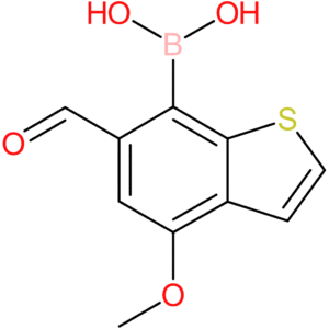 6-formyl-4-methoxybenzothiophene-7-boronic acid
