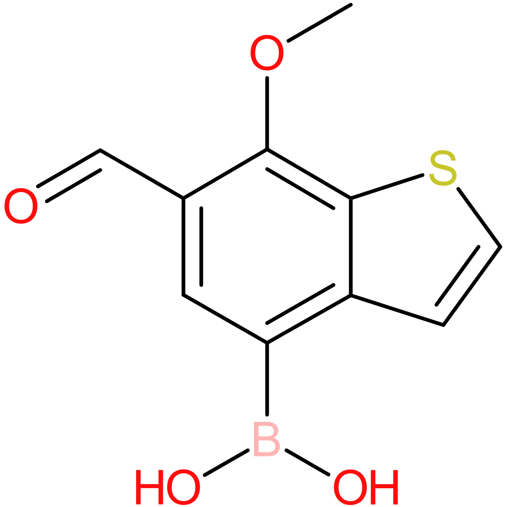 6-formyl-7-methoxybenzothiophene-4-boronic acid