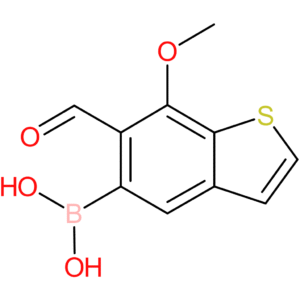 6-formyl-7-methoxybenzothiophene-5-boronic acid