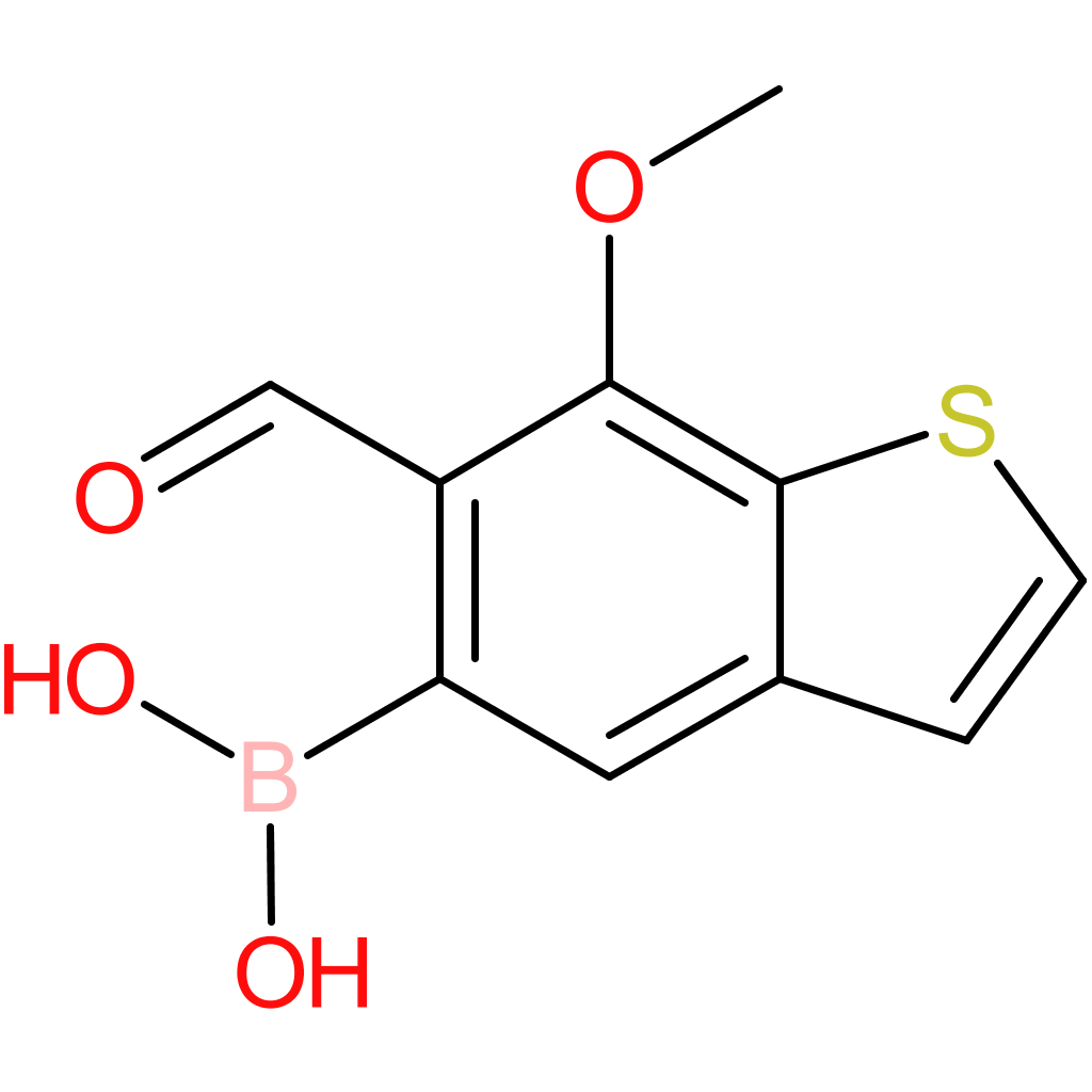 6-formyl-7-methoxybenzothiophene-5-boronic acid