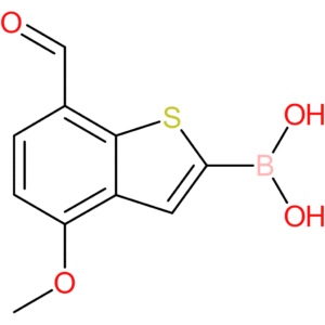7-formyl-4-methoxybenzothiophene-2-boronic acid