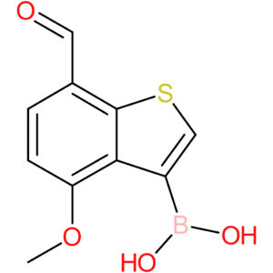 7-formyl-4-methoxybenzothiophene-3-boronic acid