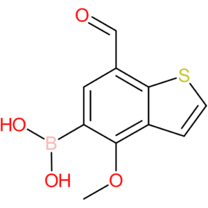7-formyl-4-methoxybenzothiophene-5-boronic acid