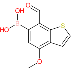 7-formyl-4-methoxybenzothiophene-6-boronic acid