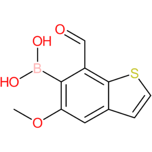 7-formyl-5-methoxybenzothiophene-6-boronic acid