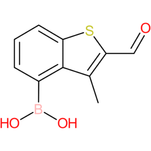 2-formyl-3-methylbenzothiophene-4-boronic acid