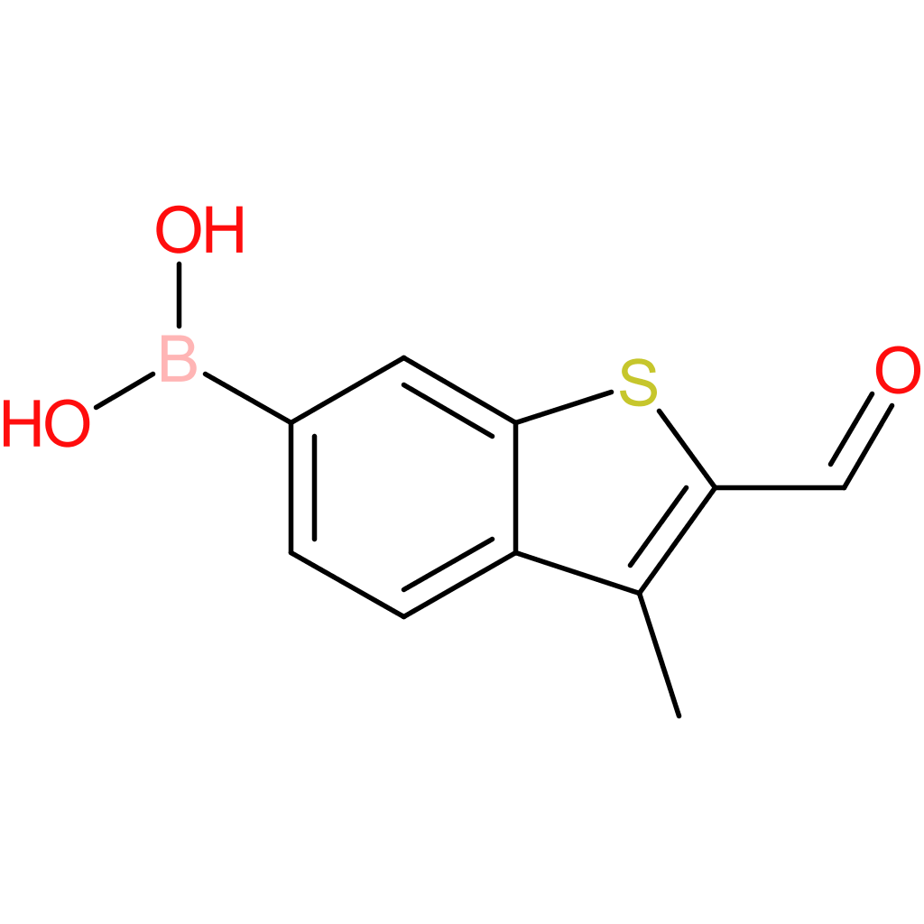2-formyl-3-methylbenzothiophene-6-boronic acid