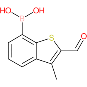 2-formyl-3-methylbenzothiophene-7-boronic acid