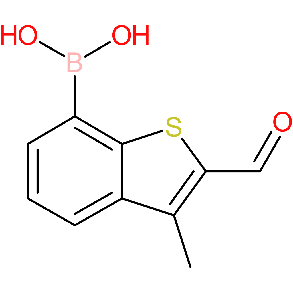 2-formyl-3-methylbenzothiophene-7-boronic acid