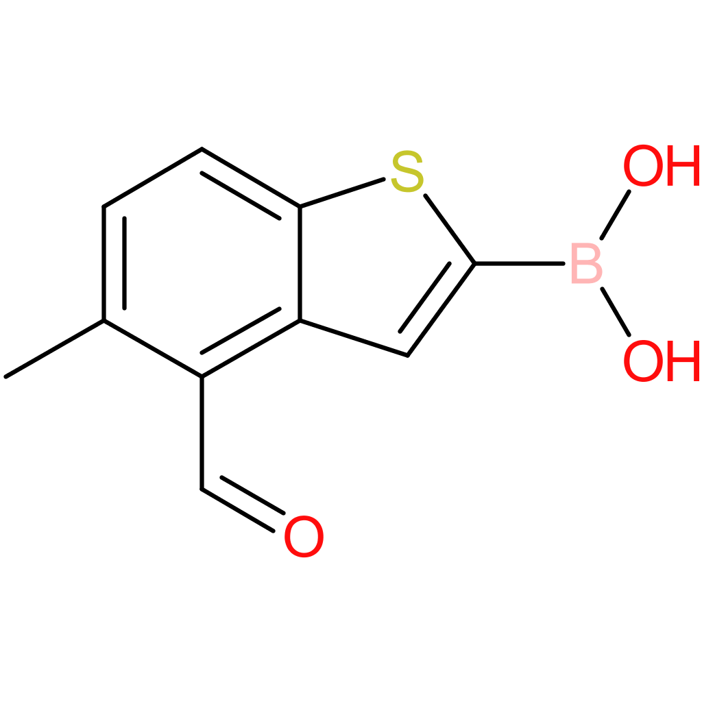 4-formyl-5-methylbenzothiophene-2-boronic acid