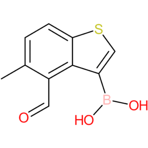 4-formyl-5-methylbenzothiophene-3-boronic acid