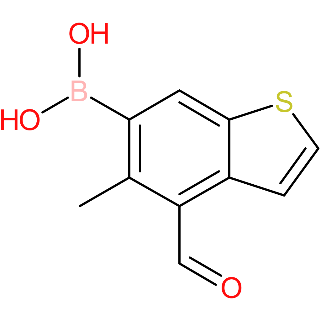 4-formyl-5-methylbenzothiophene-6-boronic acid