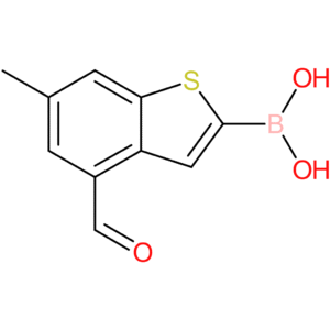 4-formyl-6-methylbenzothiophene-2-boronic acid
