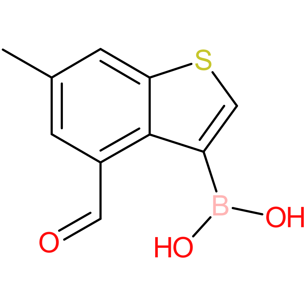 4-formyl-6-methylbenzothiophene-3-boronic acid
