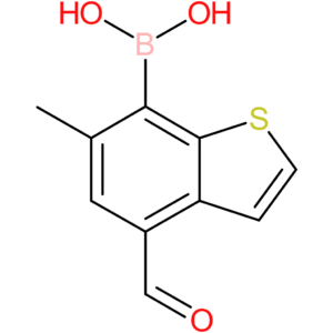 4-formyl-6-methylbenzothiophene-7-boronic acid