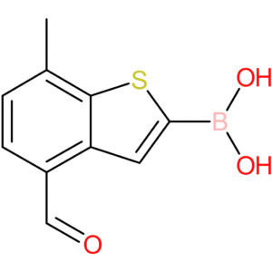 4-formyl-7-methylbenzothiophene-2-boronic acid