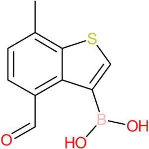 4-formyl-7-methylbenzothiophene-3-boronic acid