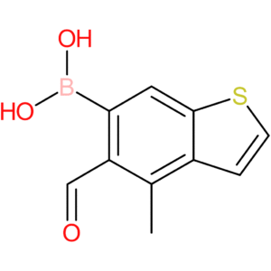 5-formyl-4-methylbenzothiophene-6-boronic acid