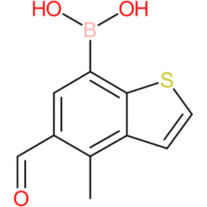 5-formyl-4-methylbenzothiophene-7-boronic acid