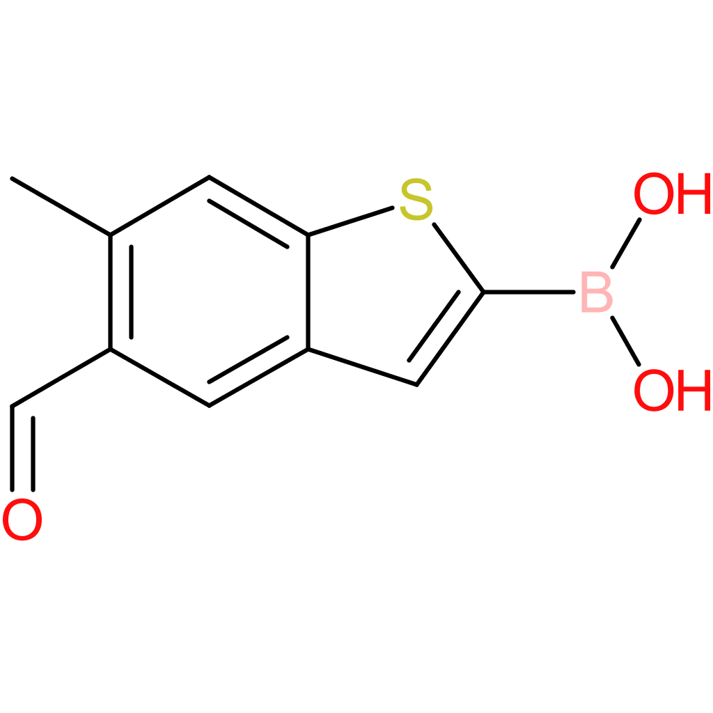 5-formyl-6-methylbenzothiophene-2-boronic acid
