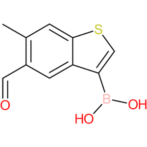 5-formyl-6-methylbenzothiophene-3-boronic acid