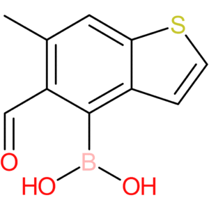 5-formyl-6-methylbenzothiophene-4-boronic acid
