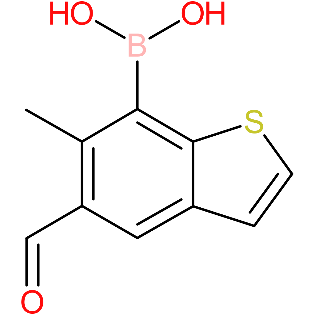 5-formyl-6-methylbenzothiophene-7-boronic acid