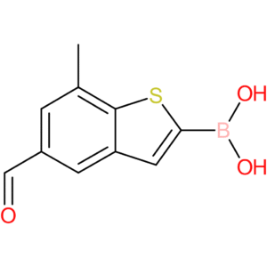 5-formyl-7-methylbenzothiophene-2-boronic acid