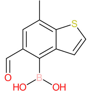 5-formyl-7-methylbenzothiophene-4-boronic acid