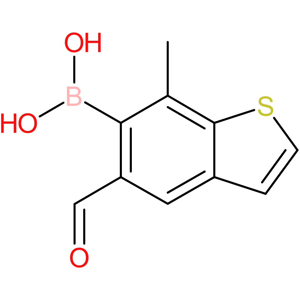 5-formyl-7-methylbenzothiophene-6-boronic acid
