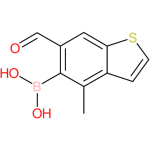 6-formyl-4-methylbenzothiophene-5-boronic acid