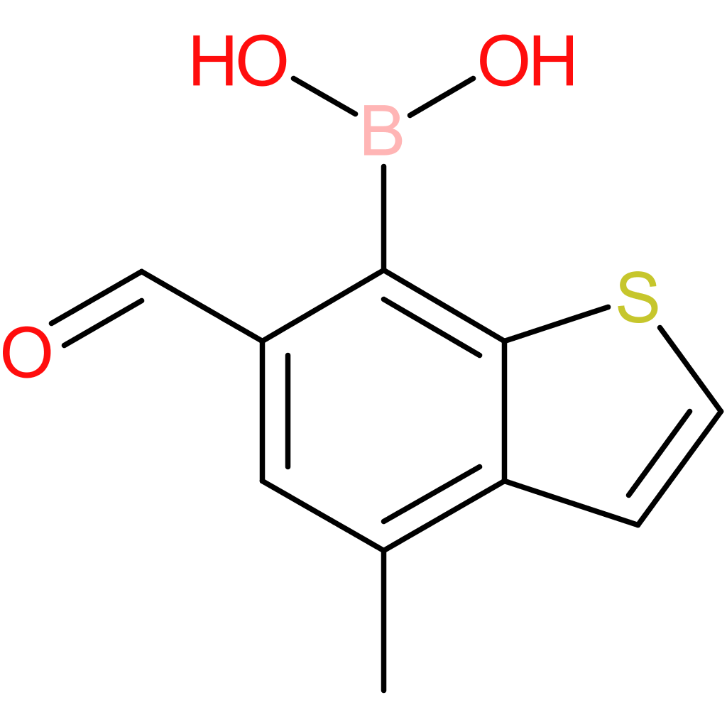 6-formyl-4-methylbenzothiophene-7-boronic acid