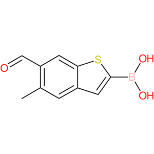 6-formyl-5-methylbenzothiophene-2-boronic acid