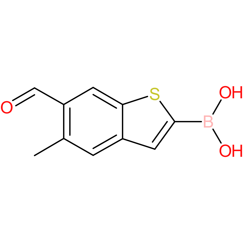 6-formyl-5-methylbenzothiophene-2-boronic acid